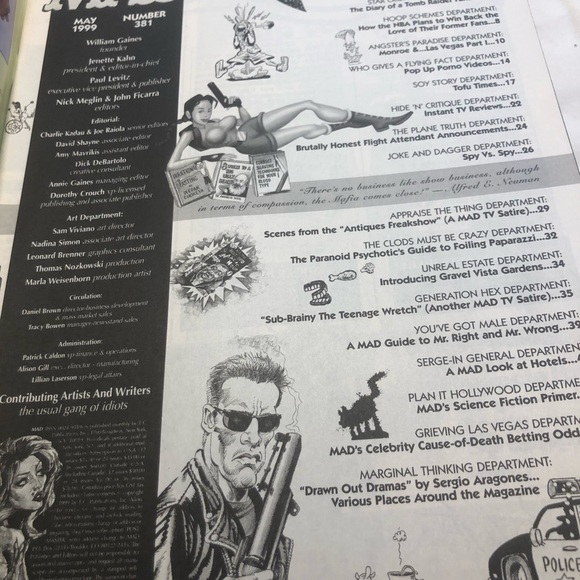 Vintage Mad Magazines March & May 1999 - Picture 5 of 16